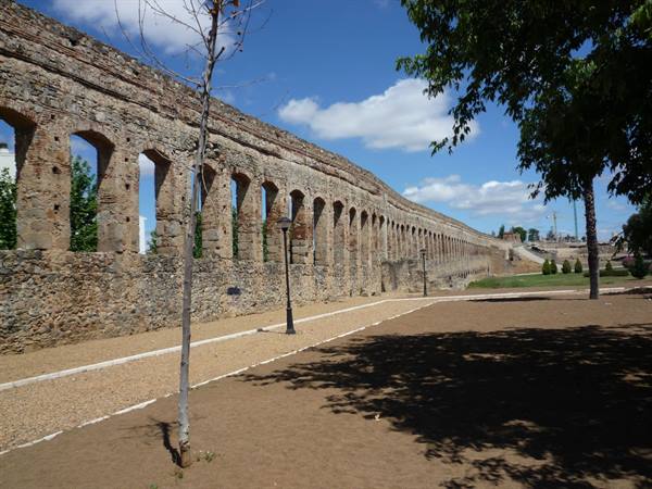 Roman aqueduct in Merida