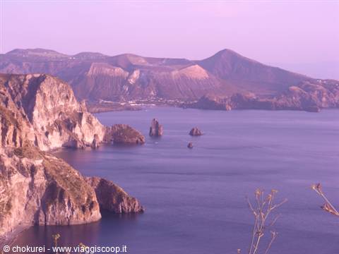 view from Lipari.