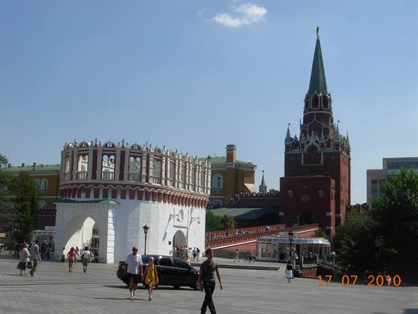 Moscow - Kremlin, Kutafya tower