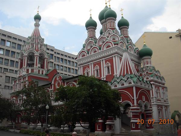 Moscow - church of the Trinity in Nikitniki