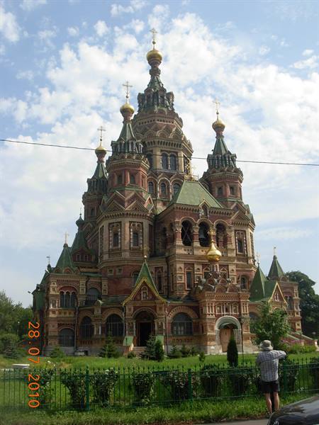 St Petersburg - cathedral of Petrodvorets