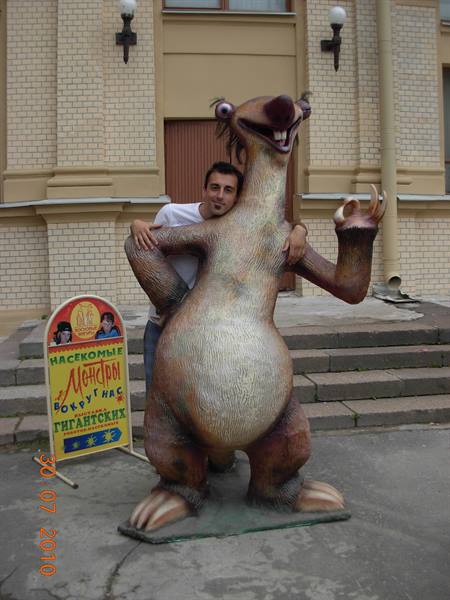 St Petersburg - with Sid!