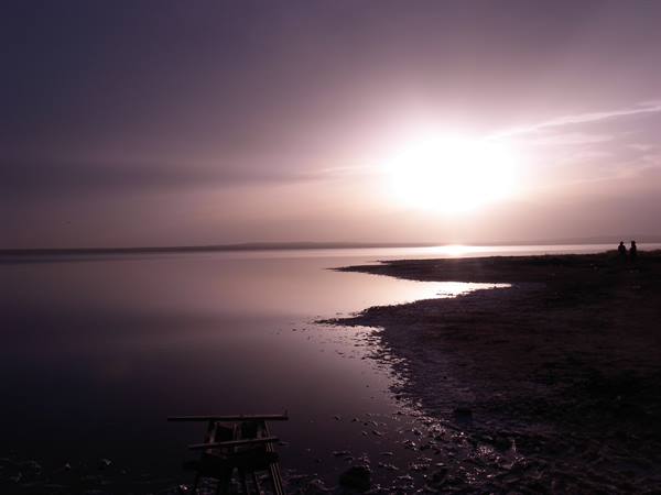 Euphrates river - sunset