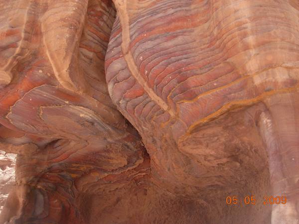 Petra - colourful rocks