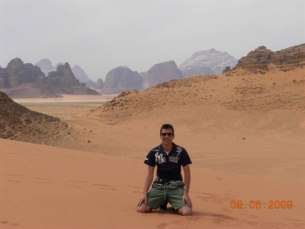 Wadi Rum - desert panorama