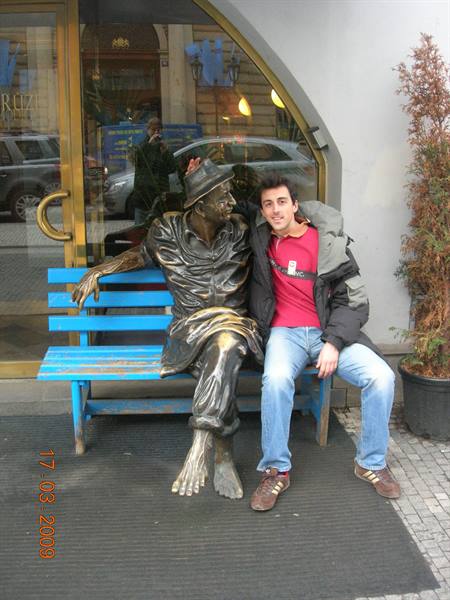 Prague - with an old friend!