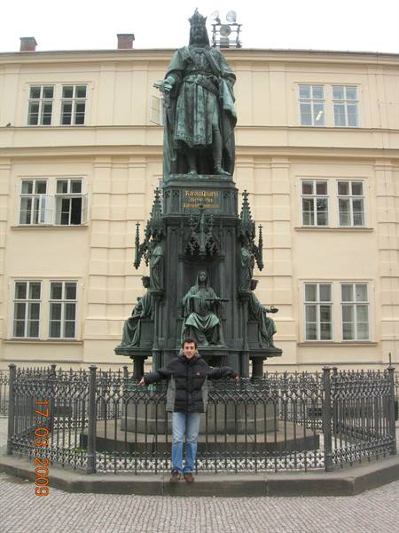 Prague - monument to Charles