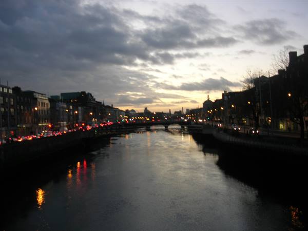 Dublin - evening view