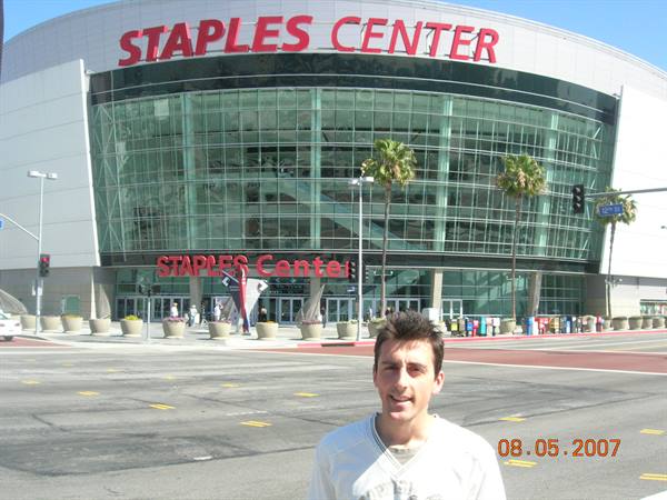 Los Angeles - Staples Center...Lakers stadium!