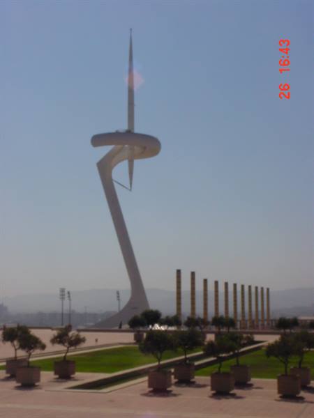 Barcelona - Olympic flame