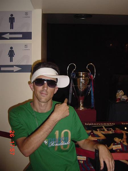 Barcelona - with the Champions
