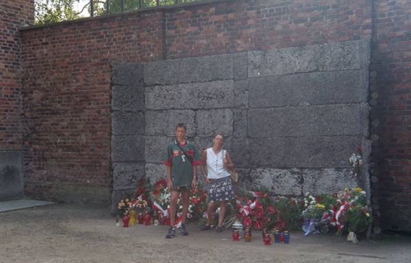 Auschwitz - death wall