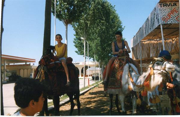 Manavgat - on the dromedary