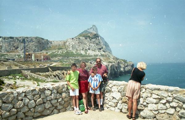 Gibraltar - view of the strait