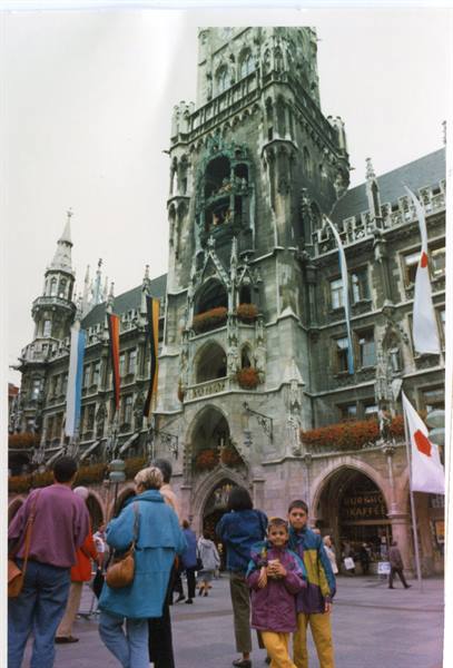 Munich - clock tower