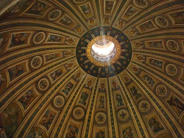 Vatican - inside the dome