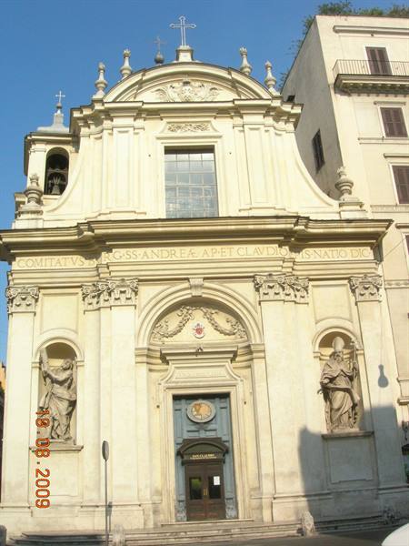 Rome - church of San Claudio