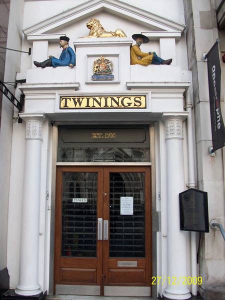 London - shop of the famous Twinings tea