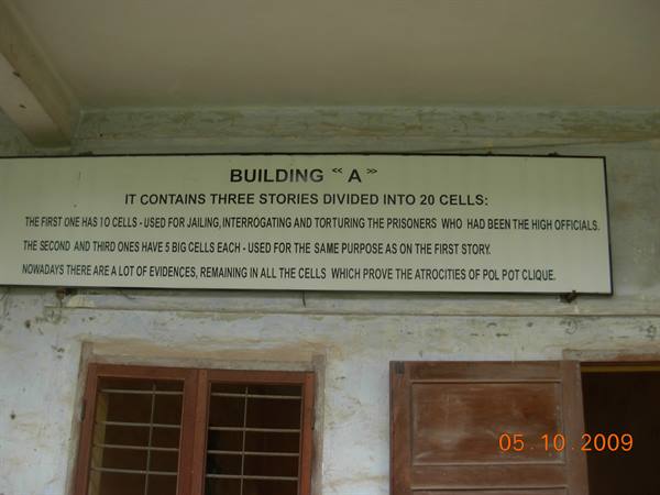 Phnom Penh - Toul Sleng museum