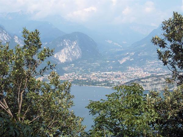 Riva del Garda (Panoramic view from the path 'Tempesta - Busate'