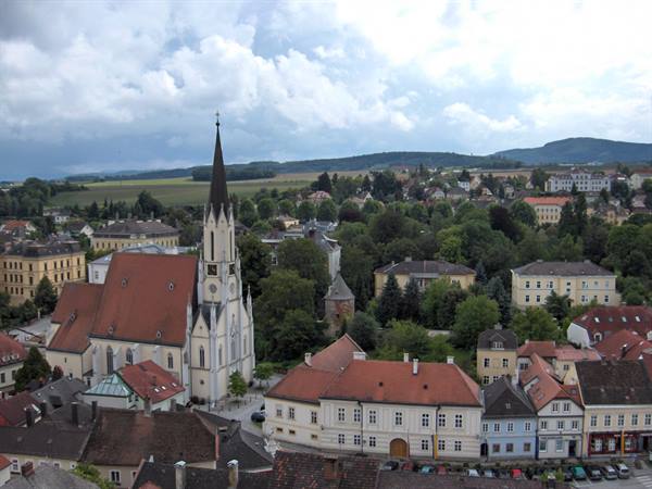 Melk - view from the Abbey