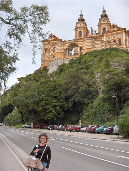Melk Abbey - its sheer size makes it visible from every part of town