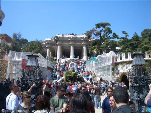 Guell park entrance