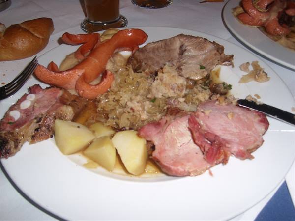 Typical dinner