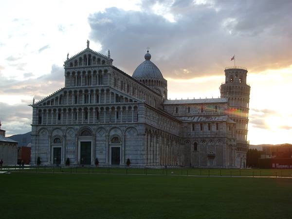 At sunrise...