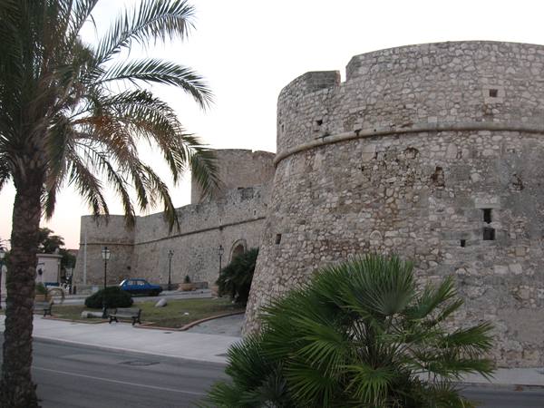 Manfredonia the Swabian-Norman castle