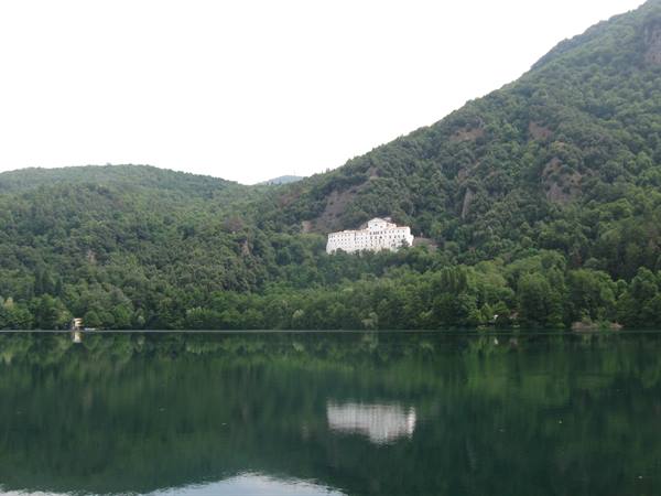 Monticchio small lake