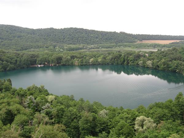 panorama of the two lakes