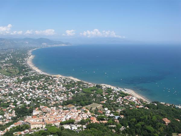 panorama from the Circeo