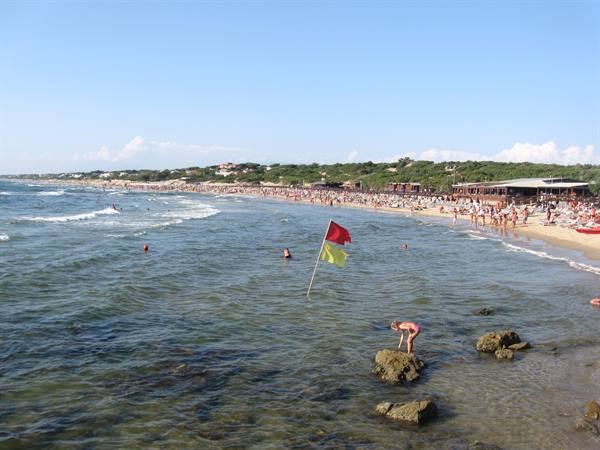 Sabaudia beach