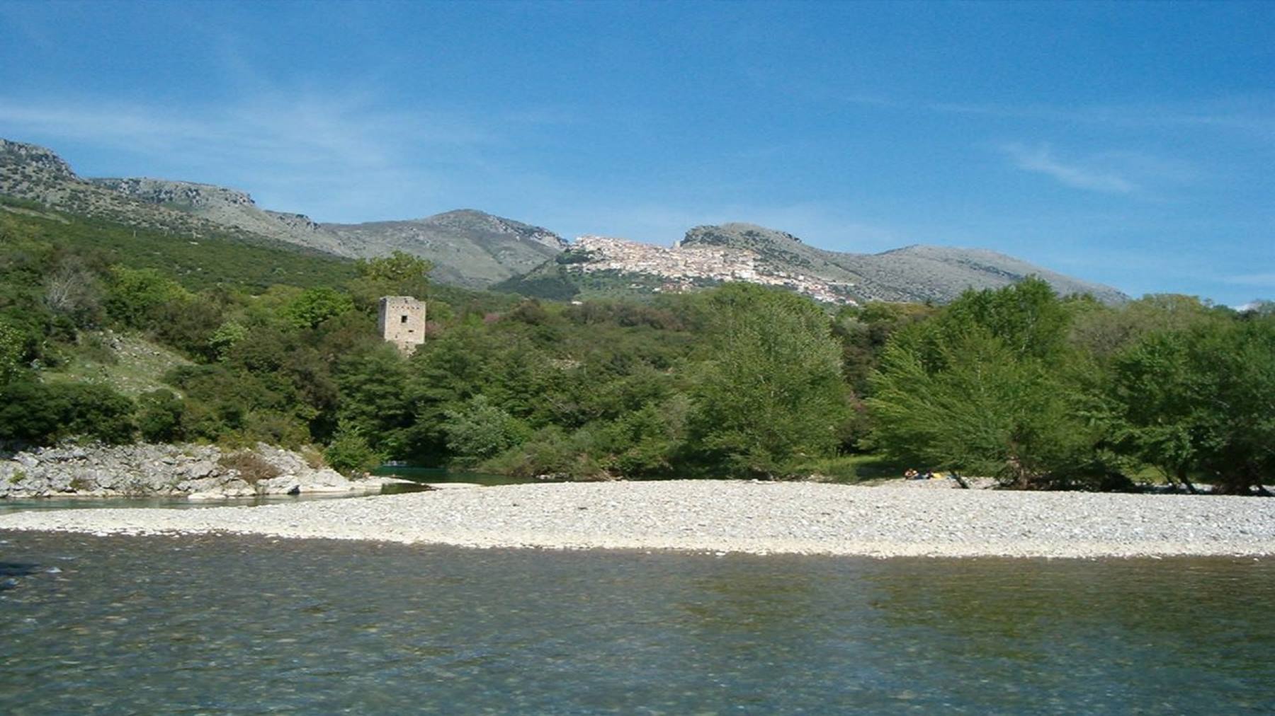 fiume Calore a Castelcivita