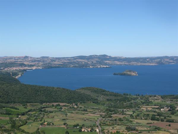 panorama over the lake