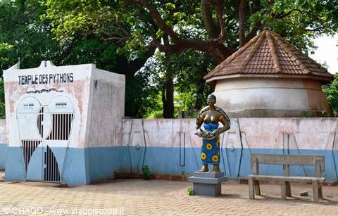 Ouidah voodoo temple