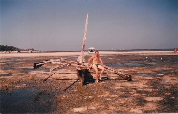 low tide