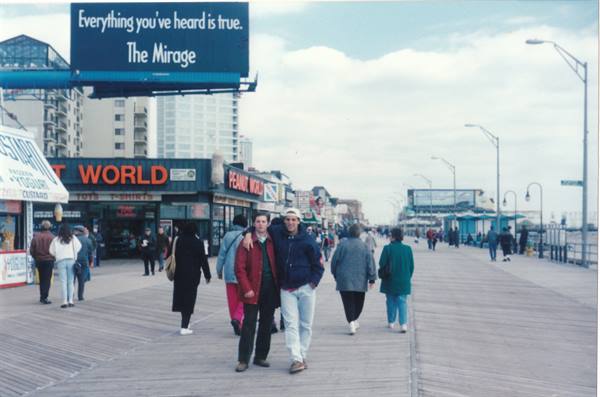 the boardwalk