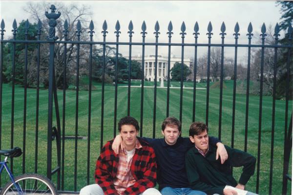 The White House with Clinton as tenant