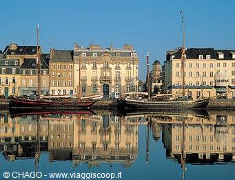 Cherbourg, the harbour