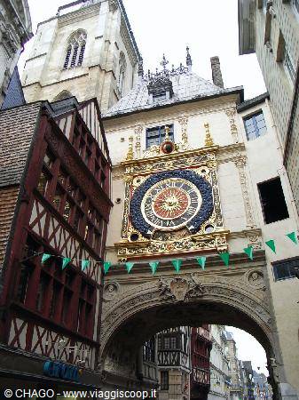 Rouen, the great clock