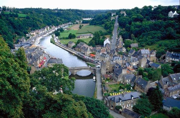 Dinan view from the Rance