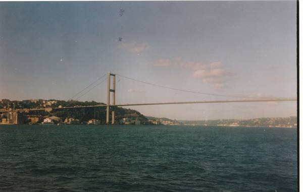 between Europe and Asia