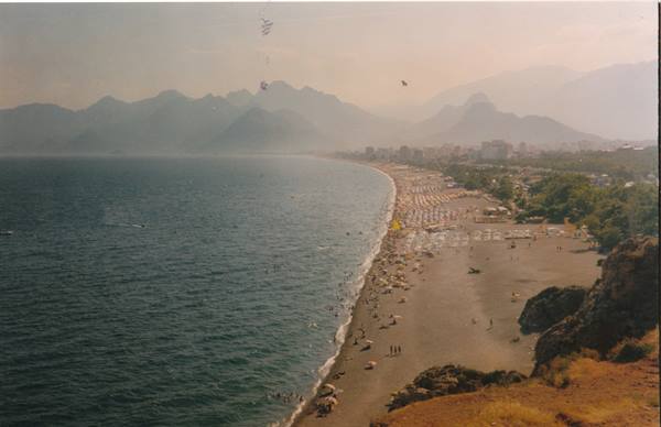 Antalya, Konyaalti beach