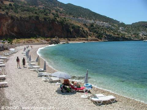 Kalkan, the beach
