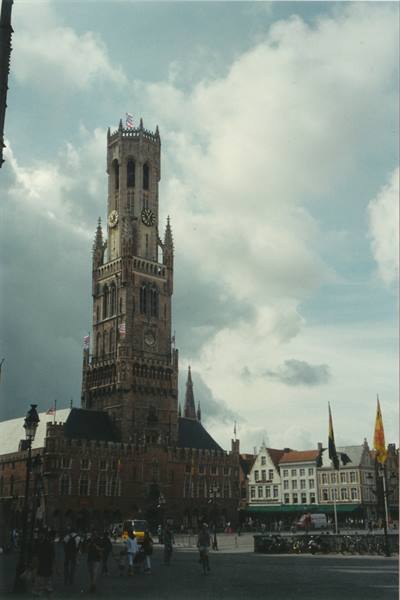 Bruges, market square