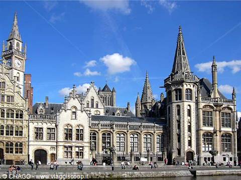 Ghent, market square