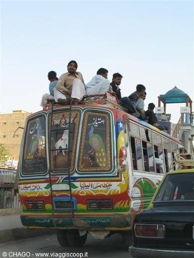 colourful minibuses