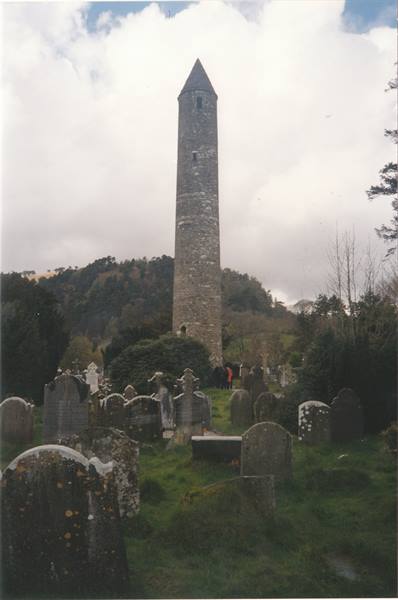 10th-century monastic site , the cylindrical Tower